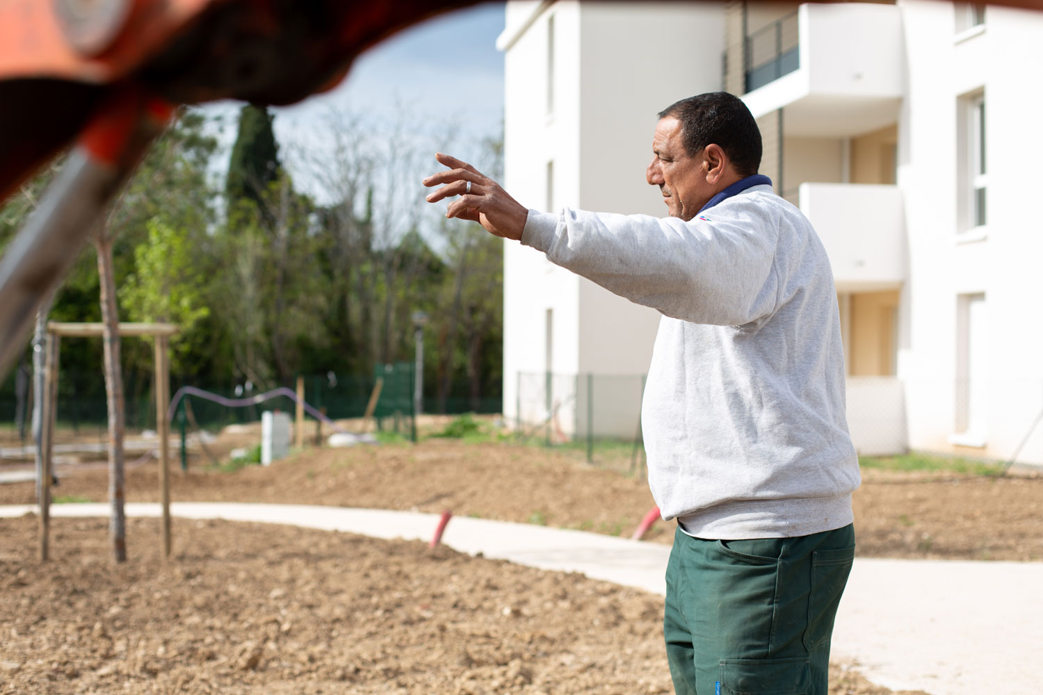 Photo d'un chef d'équipe